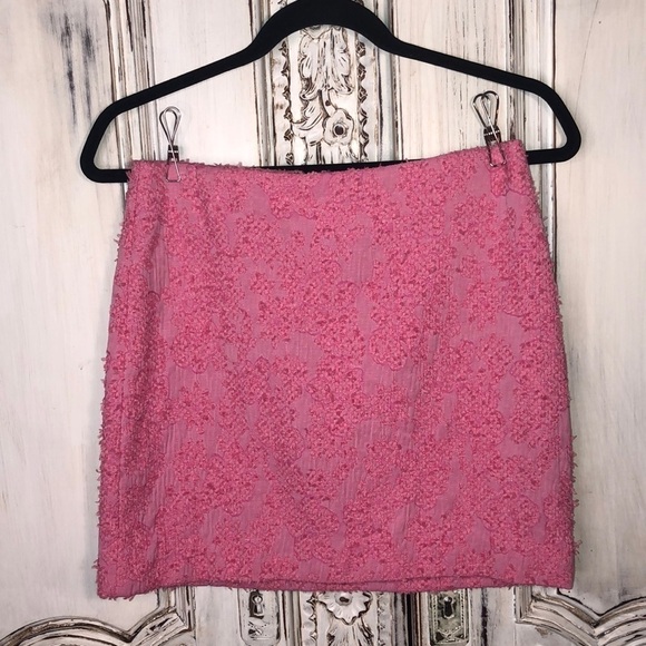 Baum Und Pferdgarten Barbie Pink Textured Mini Skirt Size 2 - Picture 1 of 9